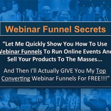 Crush Selling Any Product Online Using This Webinar Funnel